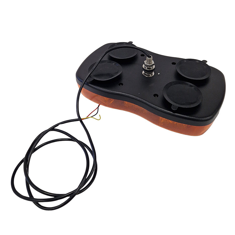 LED Blitzbalken Orange 20 x 0.5W LEDs mit Magnethalterung