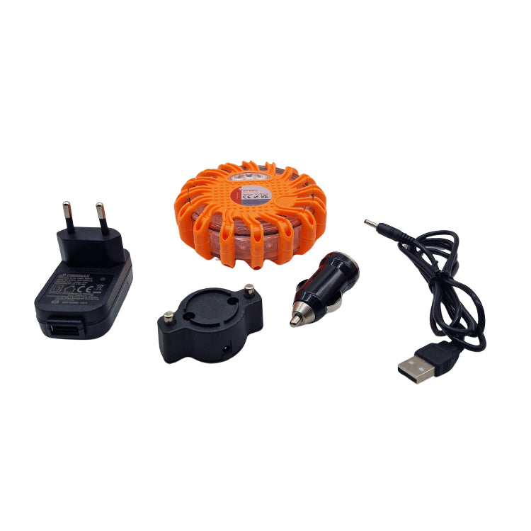 LED-Blitzleuchte mit Batterie