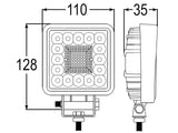 LED work light 38W 3800 lumens