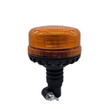 LED rotating beacon flat orange 8 x 3W LEDs with flexible bracket