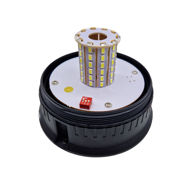 LED rotating beacon orange 60 x 0.5W LEDs with magnet