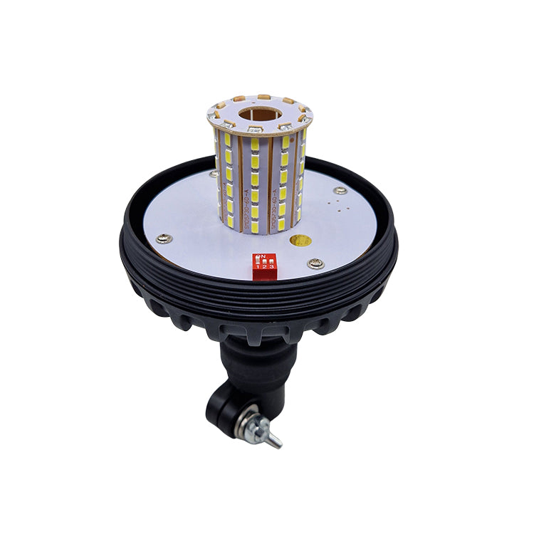 LED rotating beacon orange 60 x 0.5W LEDs with flexible bracket